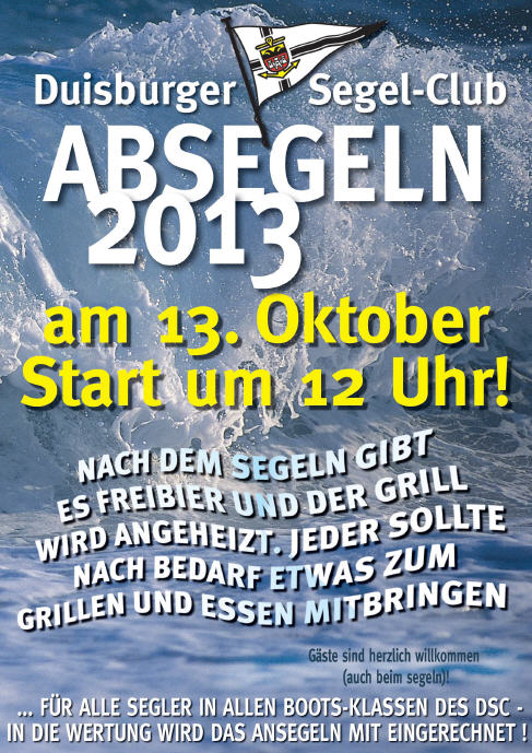 2013 absegeln