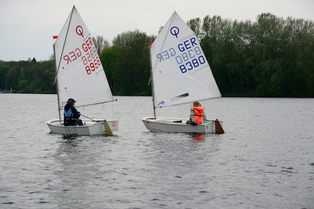 Ansegeln und Bootstaufe